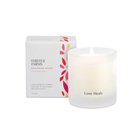 Saffron Rose Candle