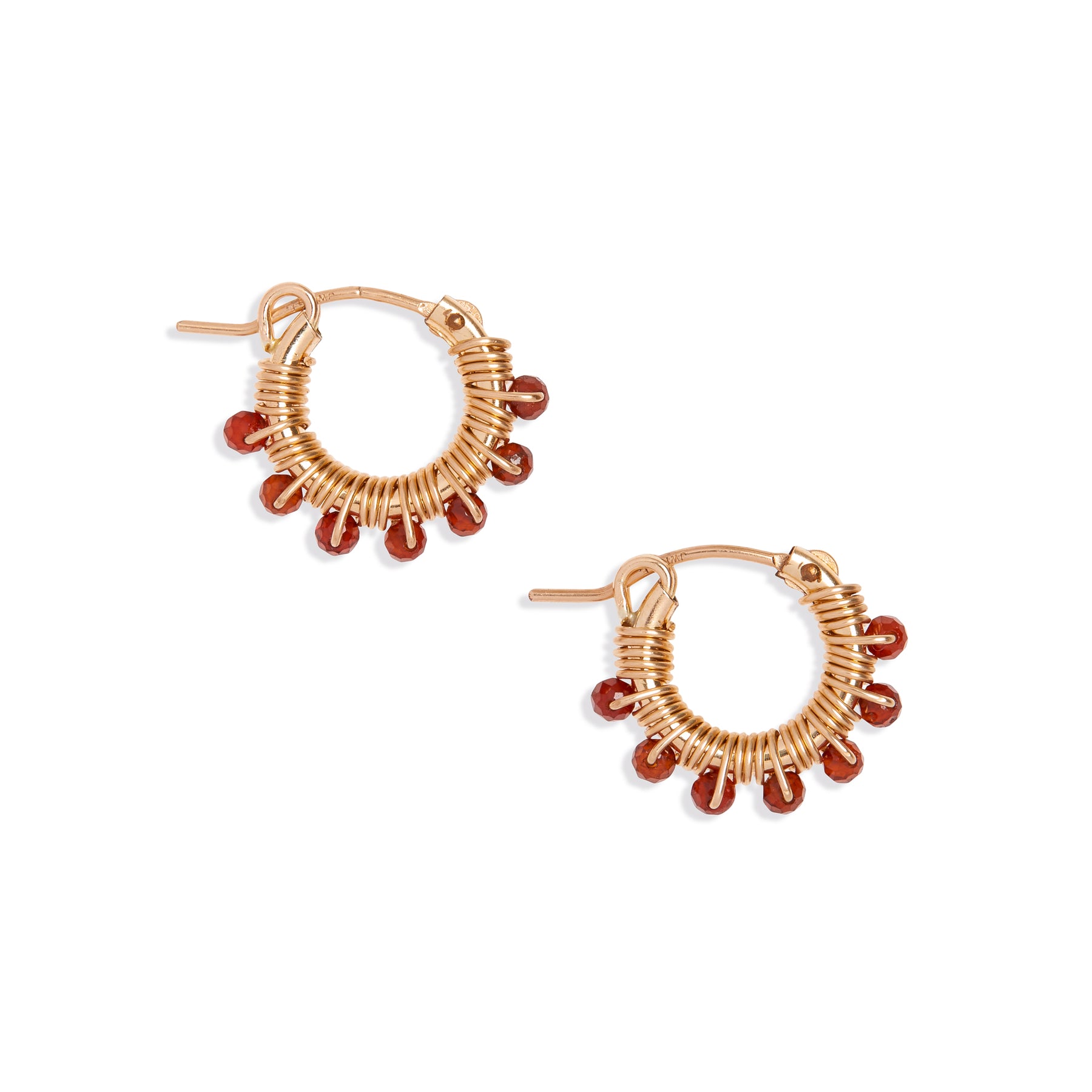 Walton Gemstone Hoops