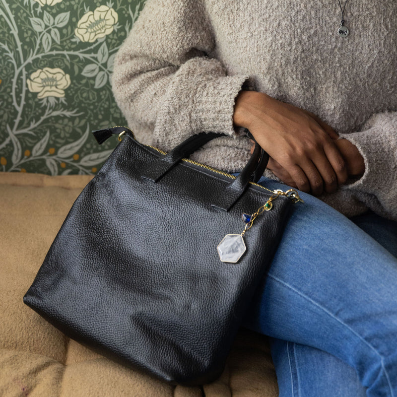 Leather Crossbody Handbag