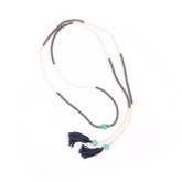 Beaded Rope Lariat Necklace