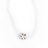Sterling Floating Daisy Necklace