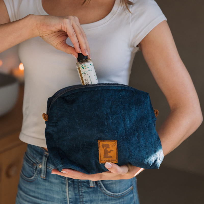 Zip-Top Cosmetic Bag