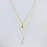 Mother of Pearl Layered Necklace