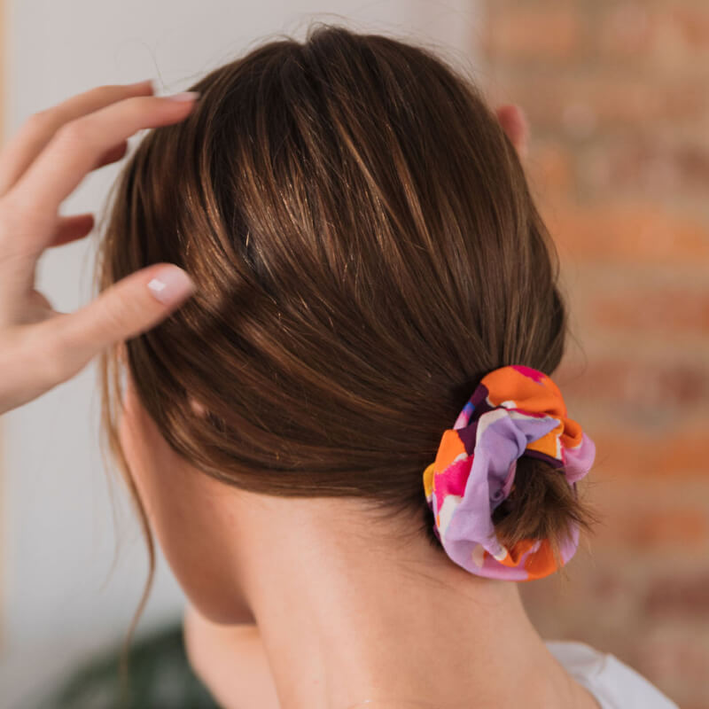 Summer Palms Scrunchie