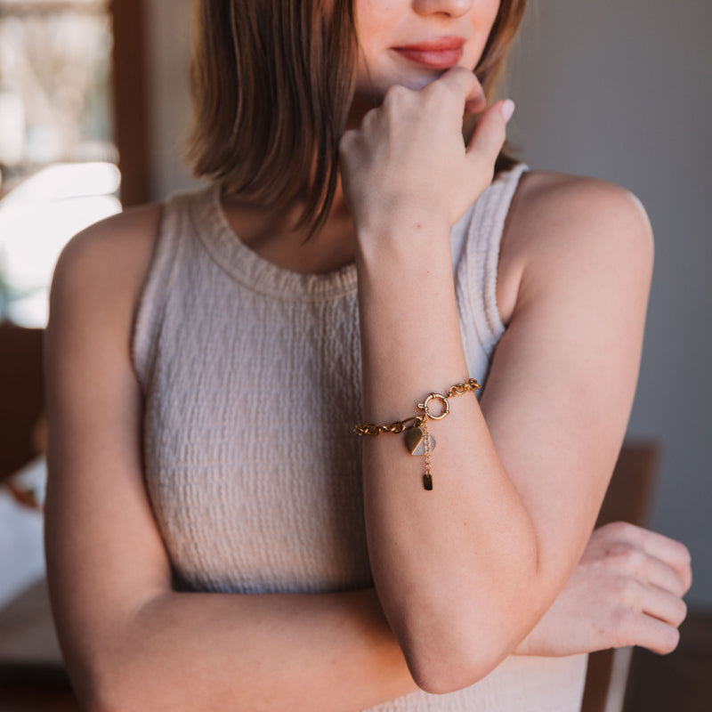 Give Hope Charm Bracelet