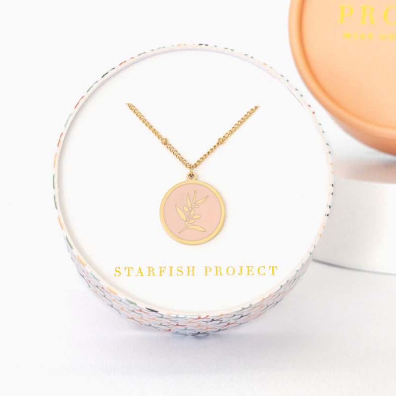 Resilience Leaf Pendant Necklace