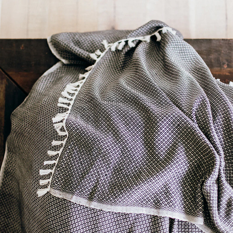 Joyful Handwoven Throw