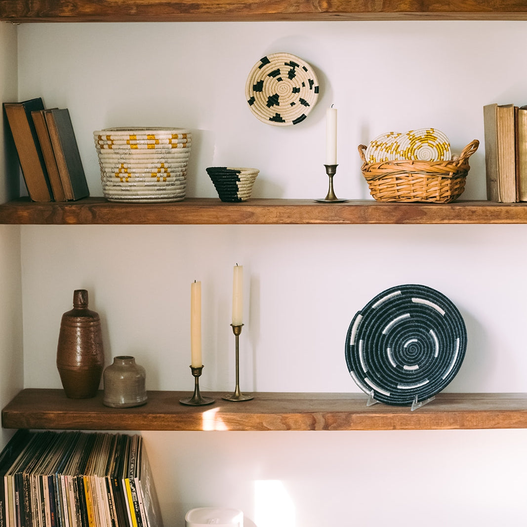 Speckled Woven Bowl