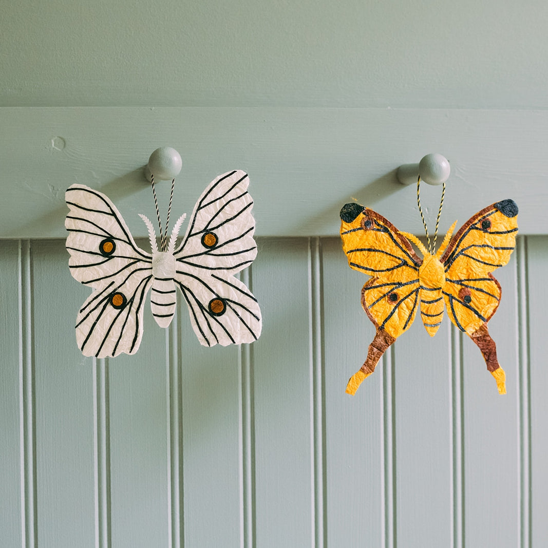 Silk Moth Ornament