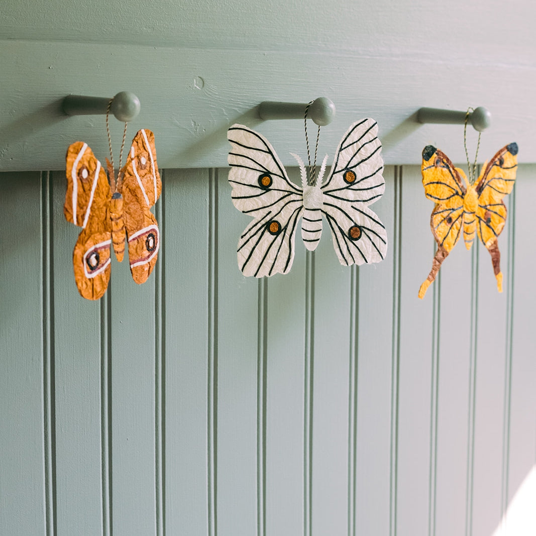 Silk Moth Ornament