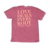 Short Sleeve Berry Groovy Love Tee