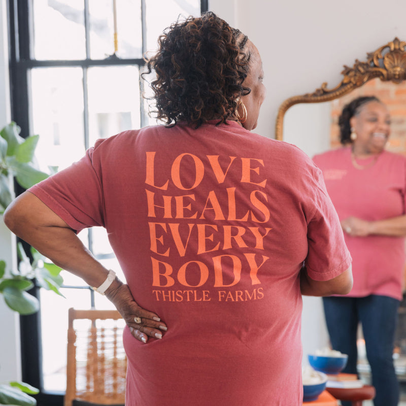 Short Sleeve Berry Groovy Love Tee