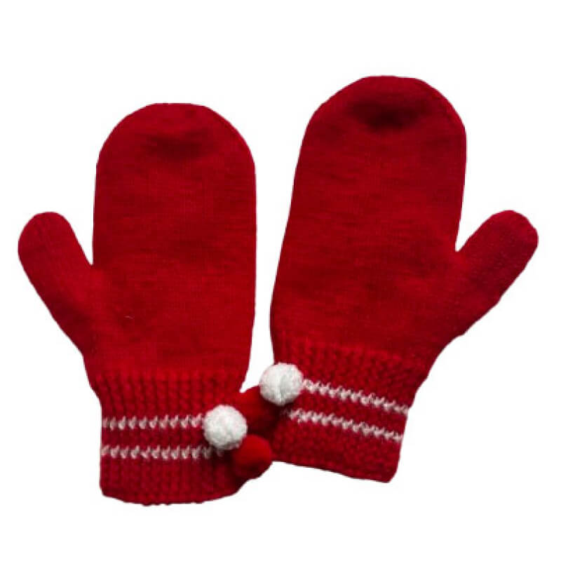 Adult Santa Mittens