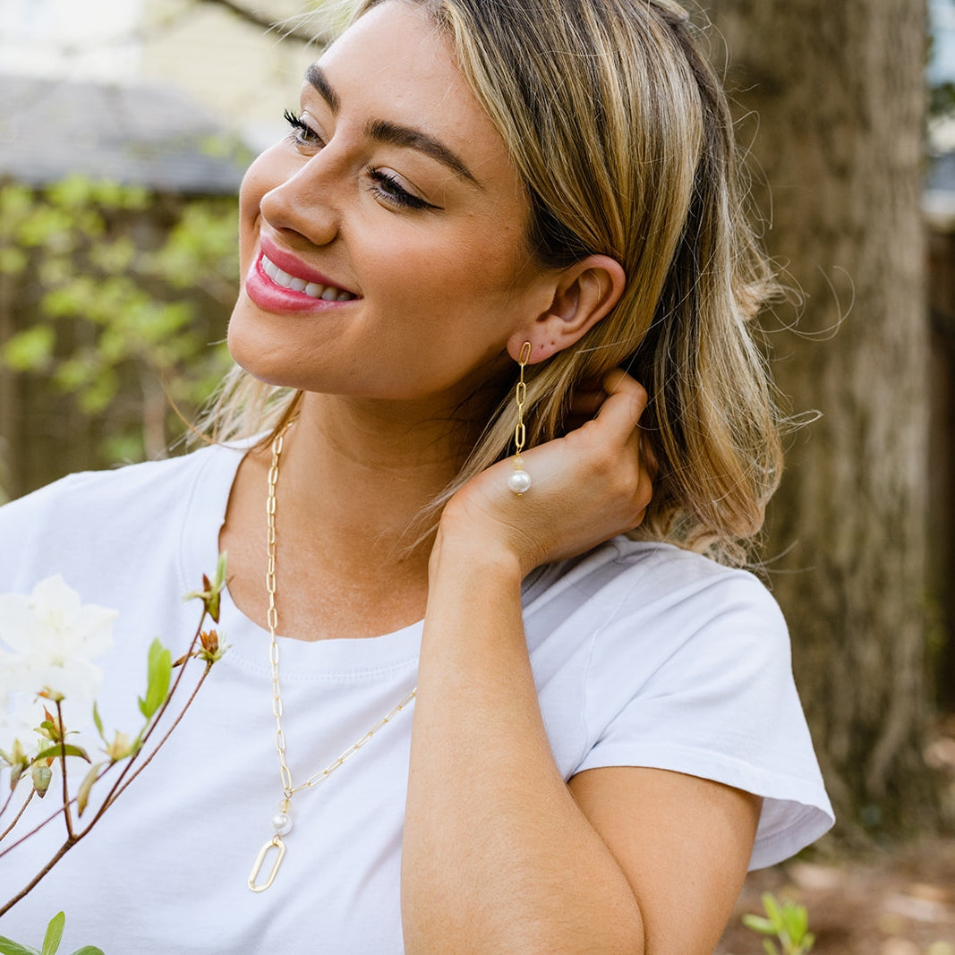 Linked Earrings