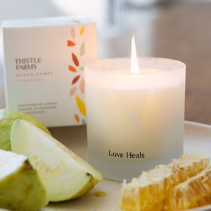 guava honey candle