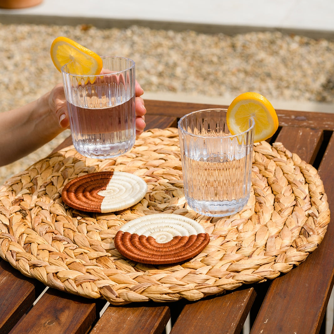 Burgundy Monserrate Coasters