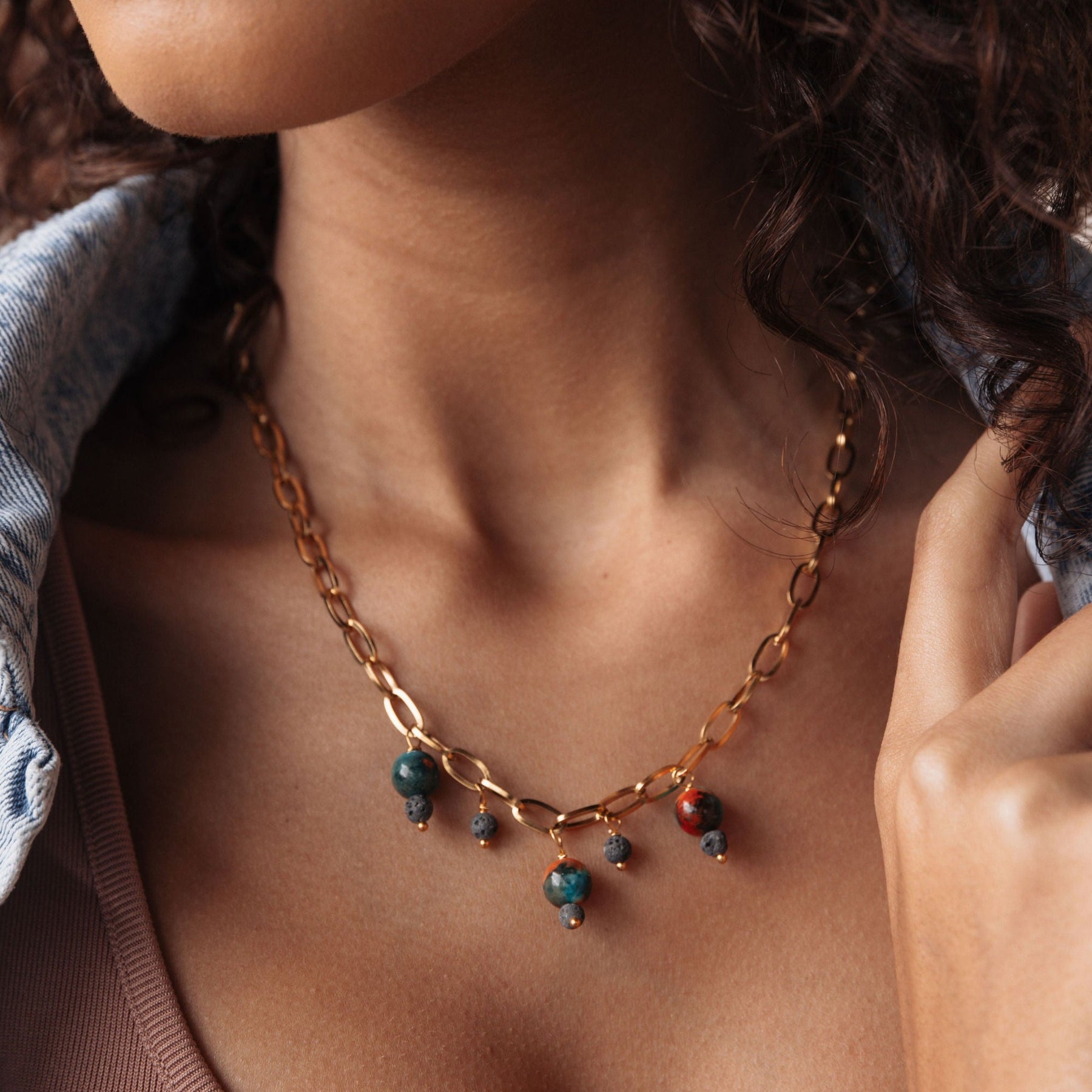 Coastal Essential Oil Necklace
