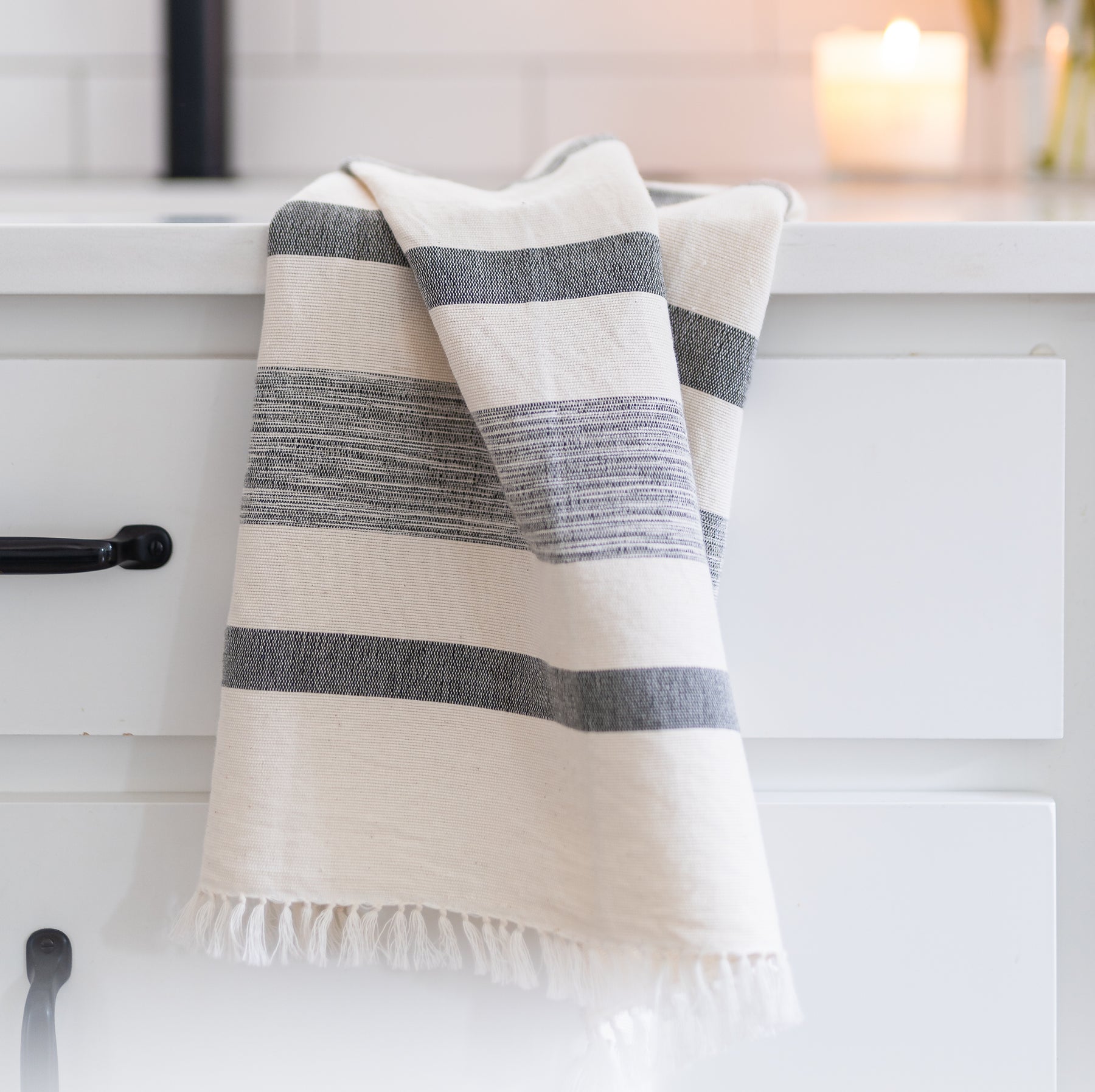 Charcoal Tea Towel