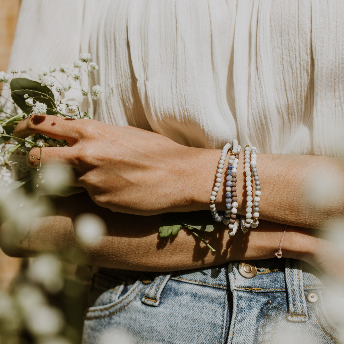 Sister Morse Code Bracelet