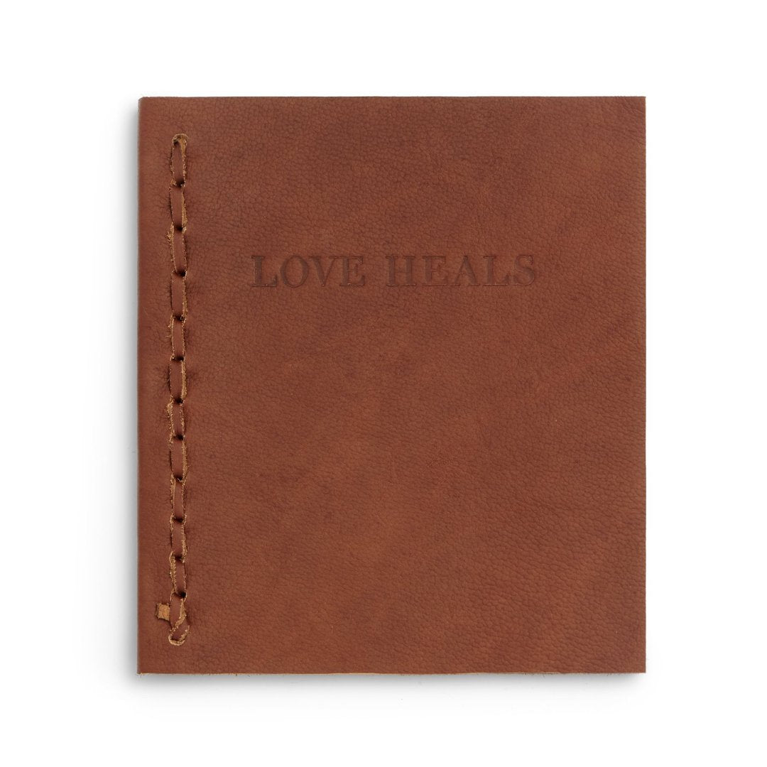 Love Heals Leather Journal