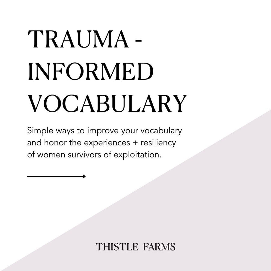 Share - Trauma Informed Vocabulary