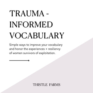 Share - Trauma Informed Vocabulary
