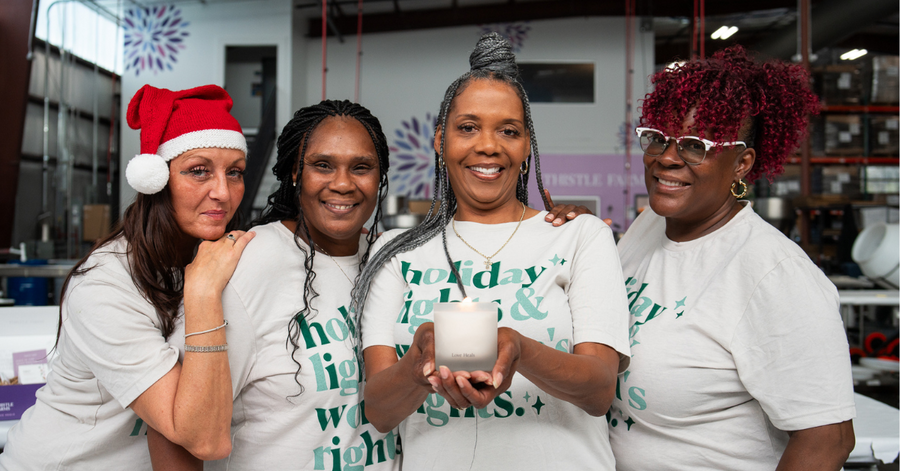 Holiday Scents that Employ Women Survivors