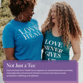 Blue Love Heals Tee