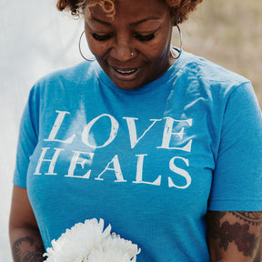 Blue Love Heals Tee