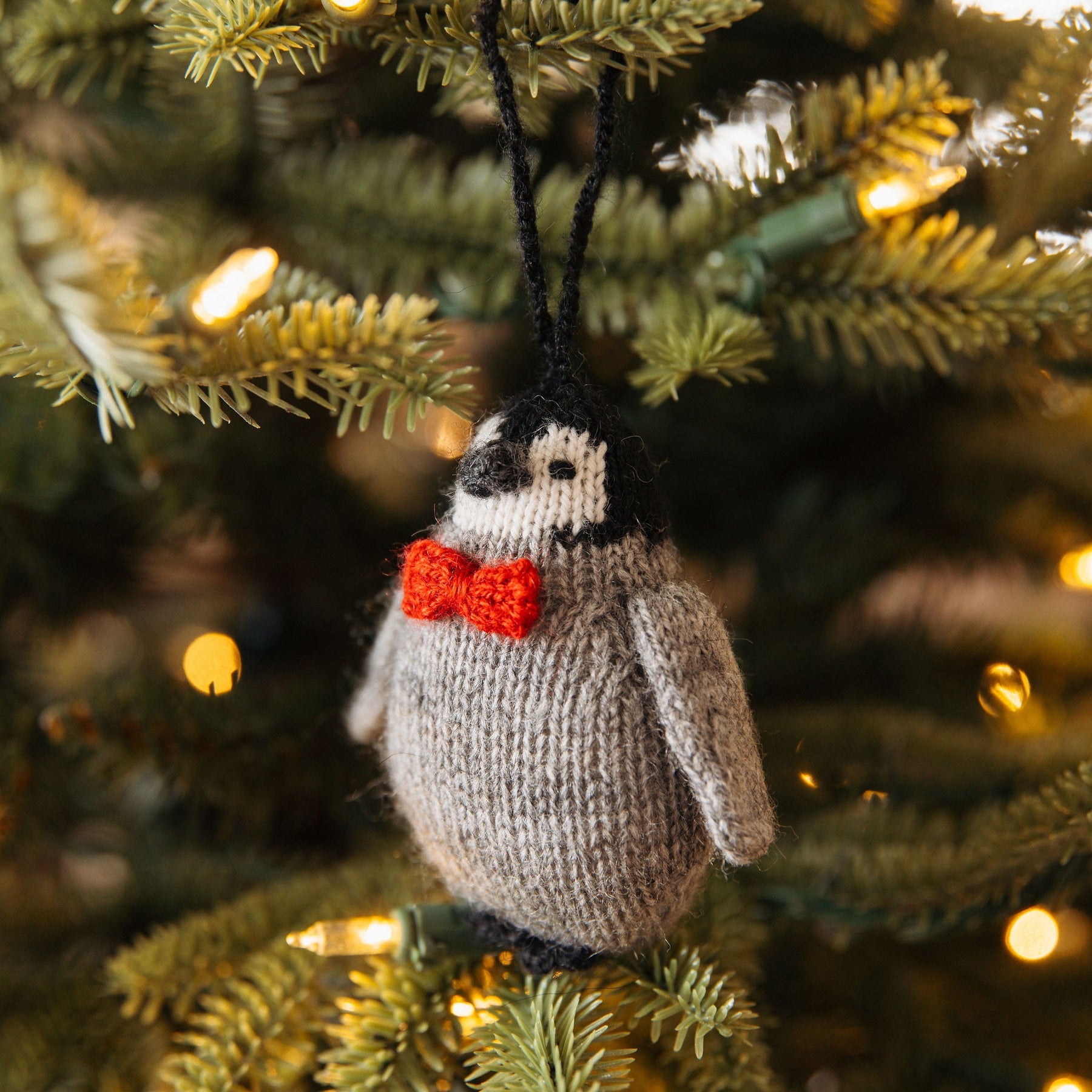 Bowtie Penguin Ornament
