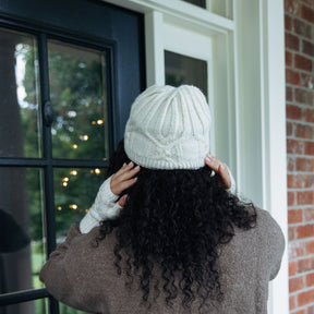 Cableknit Cap
