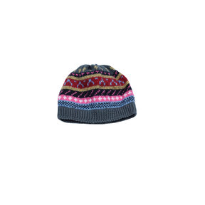 FairIsle Pattern Fleece Lined Hat