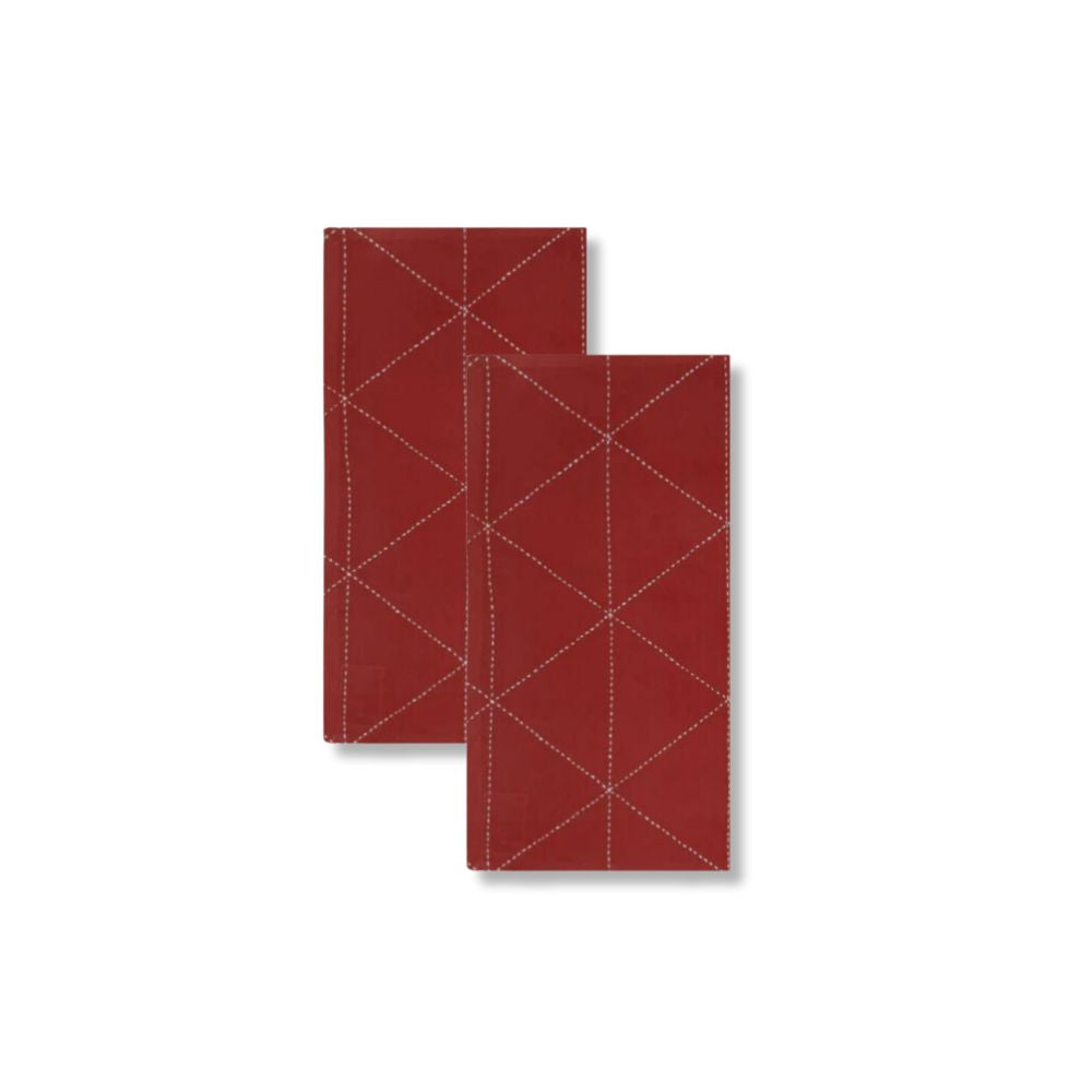 Red Dior Dior Oblique Leather Passport Cover
