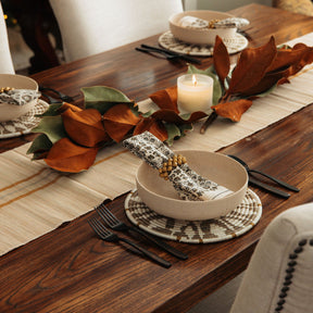 Golden Light Table Runner