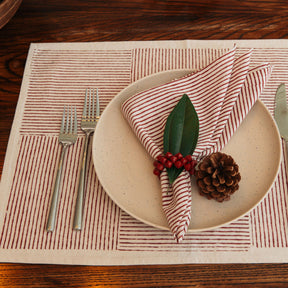 Hand Block Printed Napkin Set