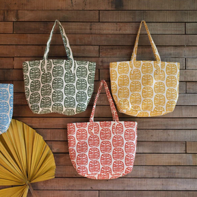 Sunny Woven Tote