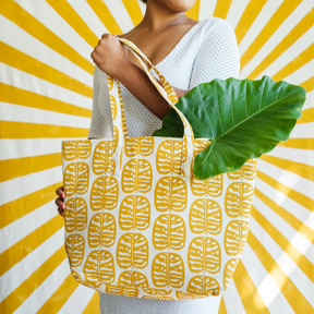 Sunny Woven Tote