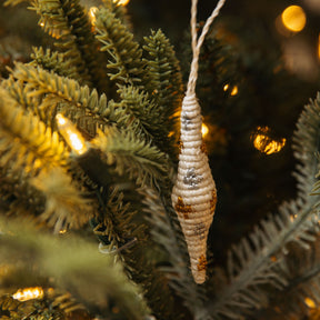 Handwoven Charming Icicle Ornament