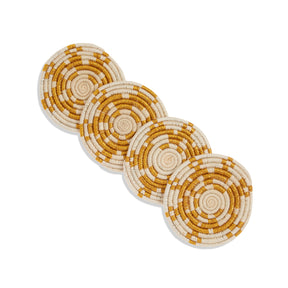 Golden Star Coaster Set