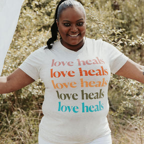 Love Heals in Color Tee