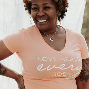 Love Heals Everybody V-Neck