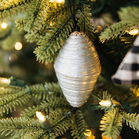 Metallic Upcycled Paper Ornament