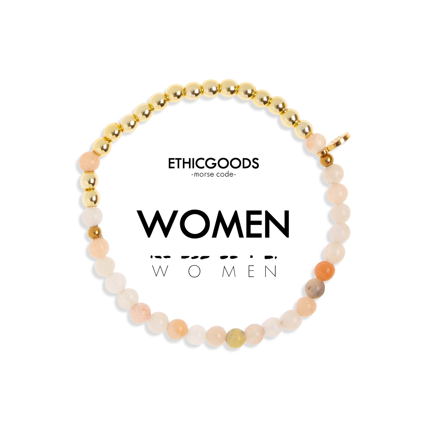 Women Morse Code Bracelet