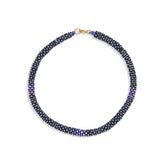 Knitted Open Pipe Necklace