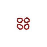 Paper Bead Napkin Ring Set
