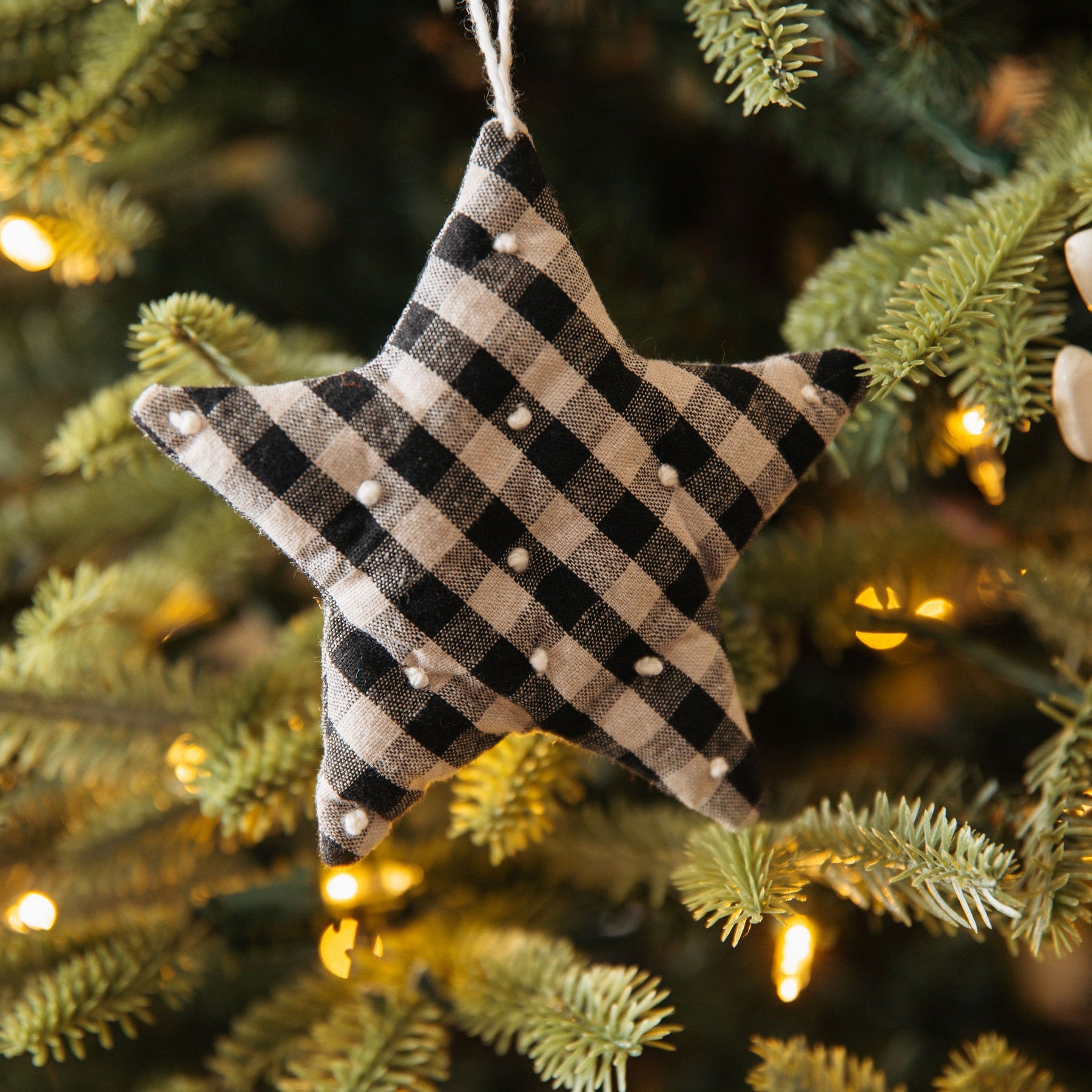 Quilted  Tree Ornament