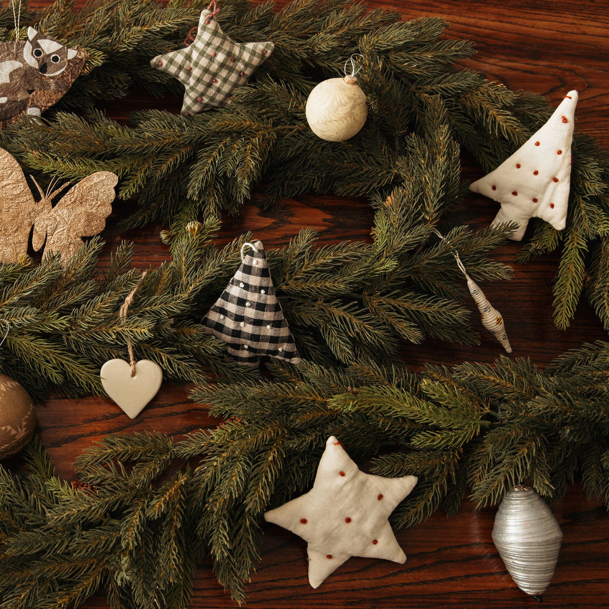 Quilted  Tree Ornament