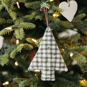 Quilted  Tree Ornament