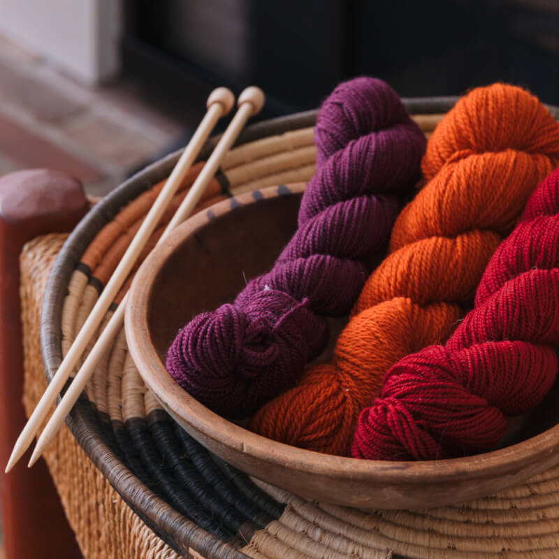 Hand-Dyed Yarn