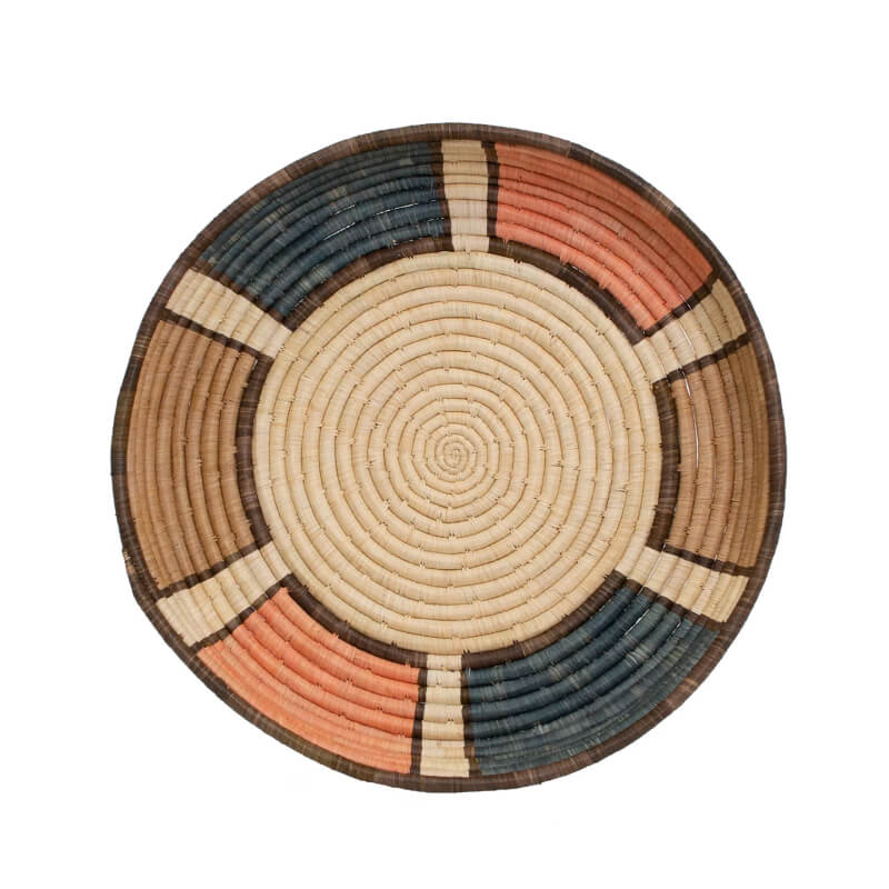 Woven Colorblock Tray